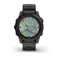 Smartwatch Garmin fēnix® 7 – Sapphire Solar Edition in Titane 010-02540-39 - 010-02540-39